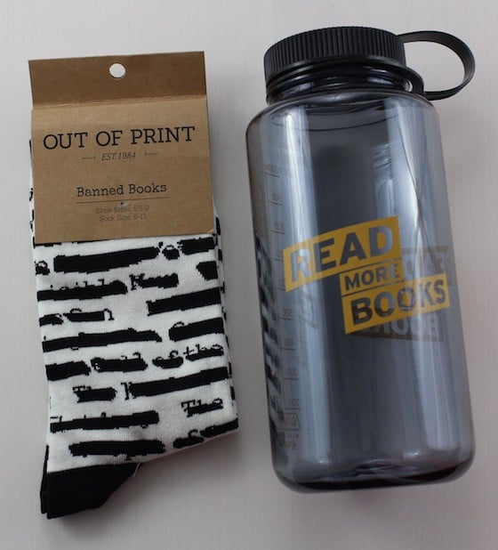 Book Riot Favorite Beach Reads 2015 Box Review Socks