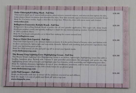 BoxyCharm Beauty Subscription Box Review – June 2015 Info