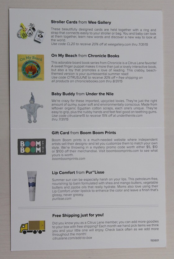 Citrus Lane Review & Coupon Code – June 2015 Info
