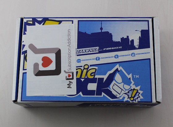 Comic Block Subscription Box Review + Coupon - June 2015 Box