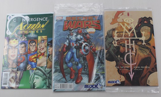 Comic Block Subscription Box Review + Coupon - June 2015 Comics