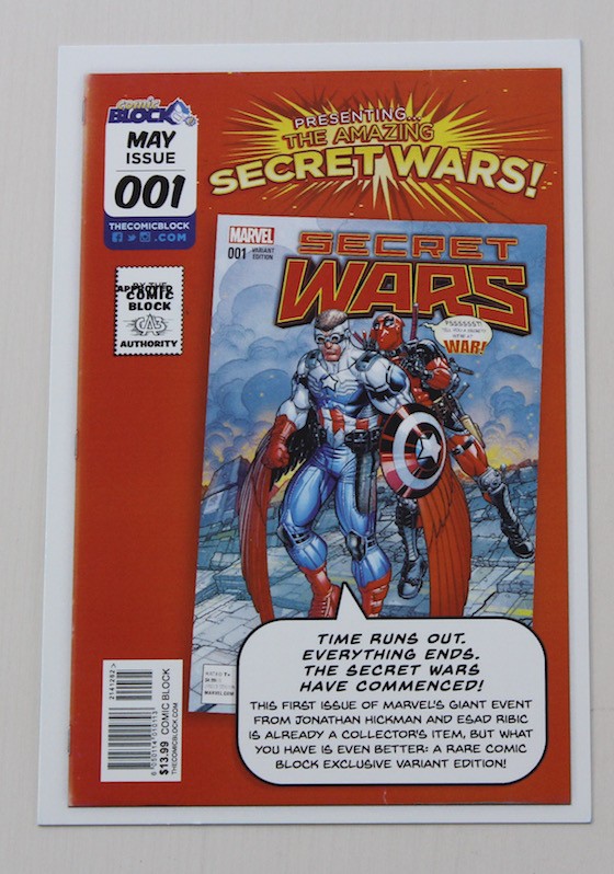 Comic Block Subscription Box Review + Coupon - June 2015 Info