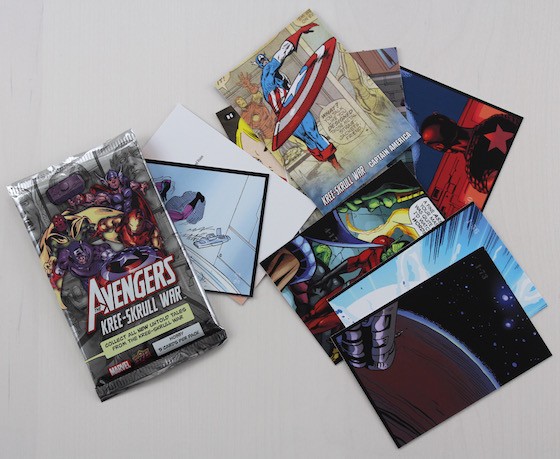 Comic Con Box Subscription Box Review - May 2015 Cards