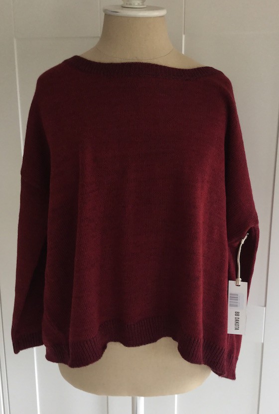 Daily Look Elite Stylist Subscription Review - June 2015 Sweater BB Dakota