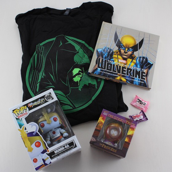 Geek Me Box Subscription Review – June 2015 - items