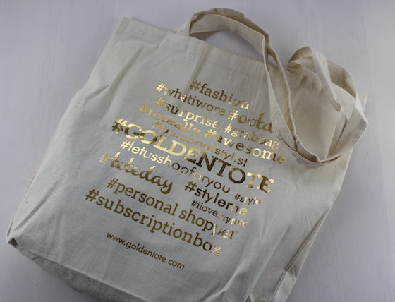 Golden Tote $49 Tote Review – June 2015 Tote