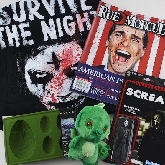 Horror Block Subscription Box Review – June 2015 - items