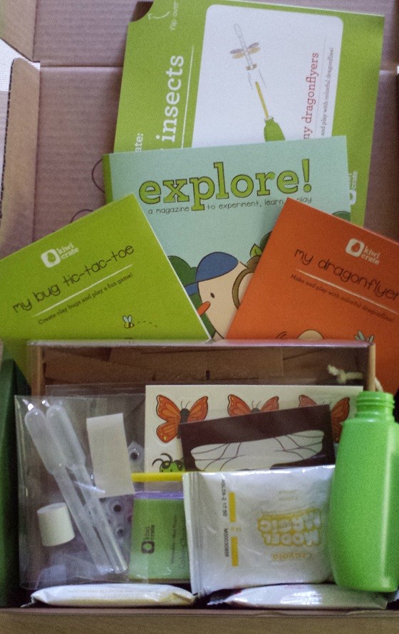 Kiwi Crate Subscription Box Review & Coupon – May 2015 - inside