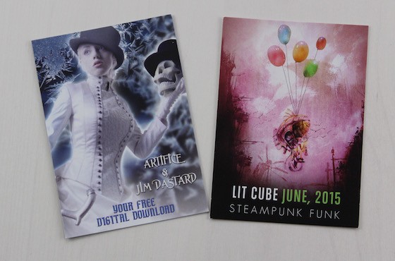 LitCube Book Subscription Box Review – June 2015 Cards