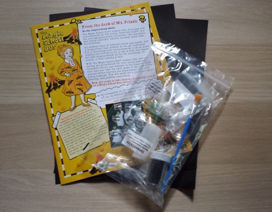 Magic School Bus Science Club Subscription Review – April 2015 - Inside