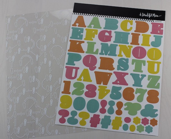 A Beautiful Mess Messy Box Subscription Review – June 2015 Stickers