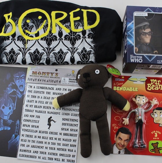 Nerd Block Subscription Box Review + Coupon – June 2015 - items