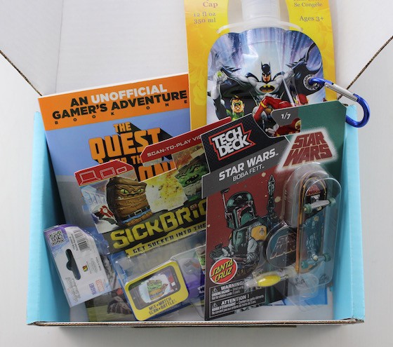 Nerd Block Junior Boys Subscription Box Review – May 2015 Items