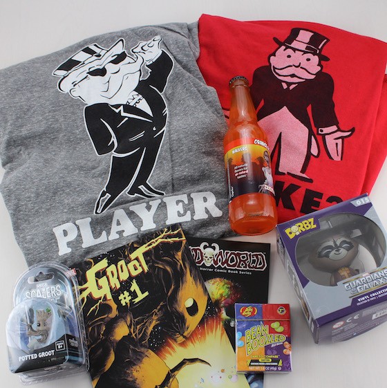 Power Up Box Subscription Box Review – June 2015 - items