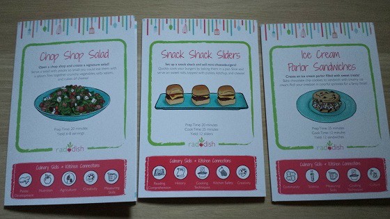 Raddish Kids Subscription Box Review – June 2015 Recipes