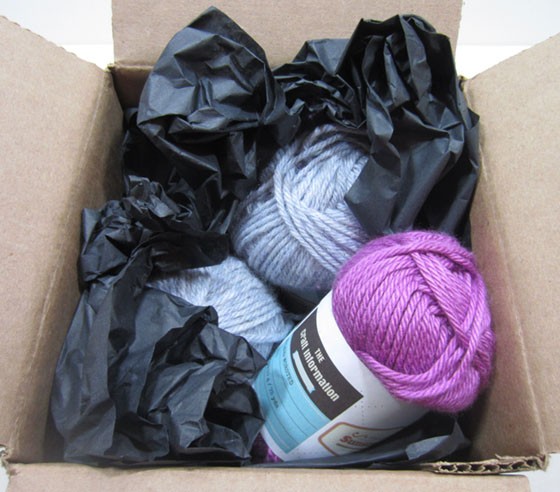 Skein of the Month Club Subscription Box Review - June 2015 - box