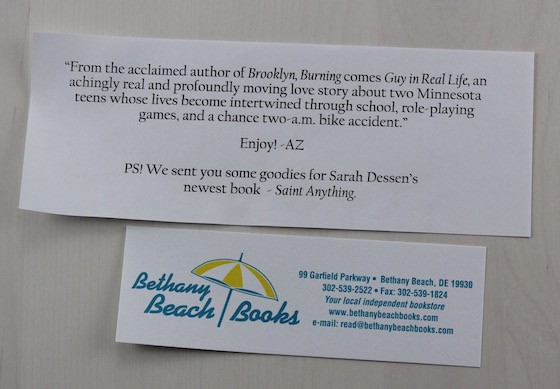 The Book Drop YA Subscription Box Review – June 2015 Note
