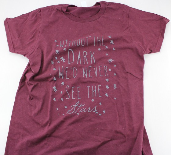 The Bookish Box Subscription Box Review - June 2015 Tee