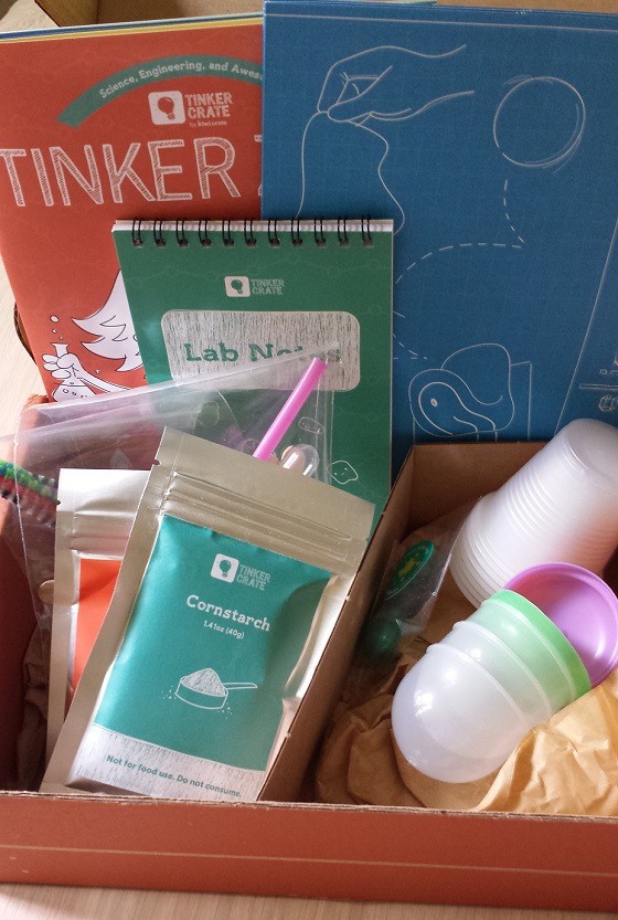 Tinker Crate Subscription Box Review & Coupon – April 2015 Inside