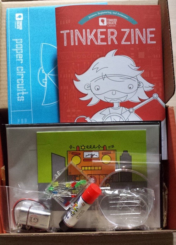 Tinker Crate Subscription Box Review & Coupon – May 2015 - inside