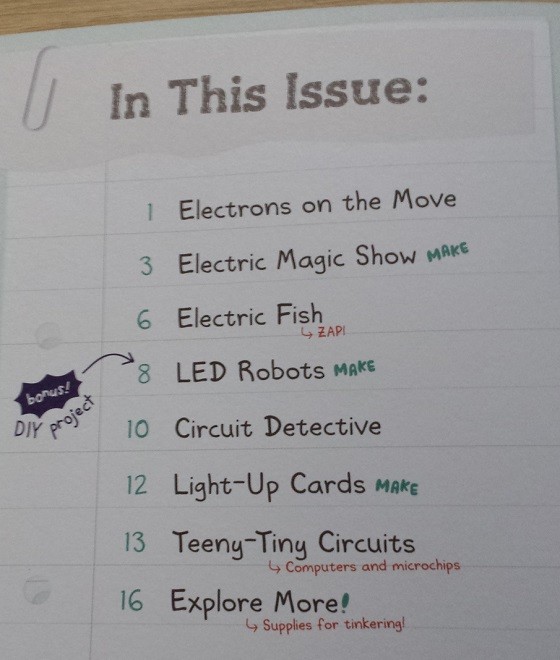 Tinker Crate Subscription Box Review & Coupon – May 2015 - magazine-contents