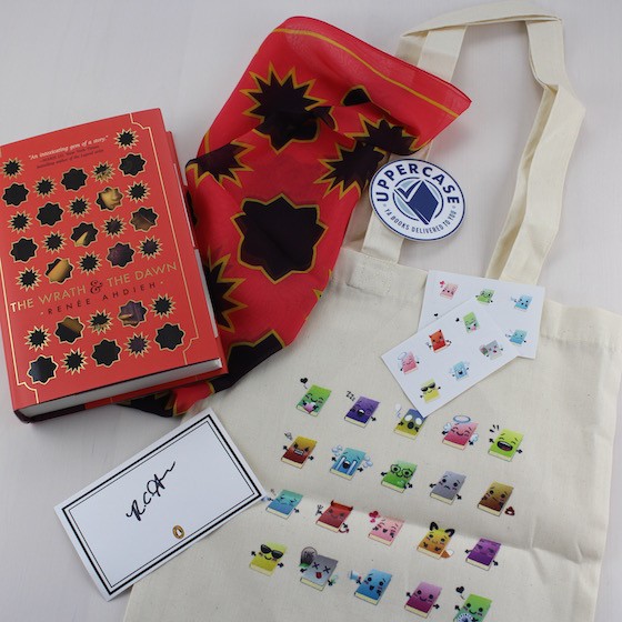 Uppercase YA Book Subscription Box Review – June 2015 Items