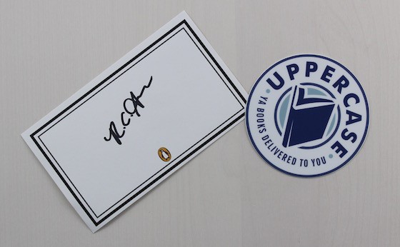 Uppercase YA Book Subscription Box Review – June 2015 Sticker