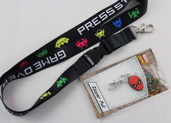 1UP Box Subscription Box Review – June 2015 - lanyard
