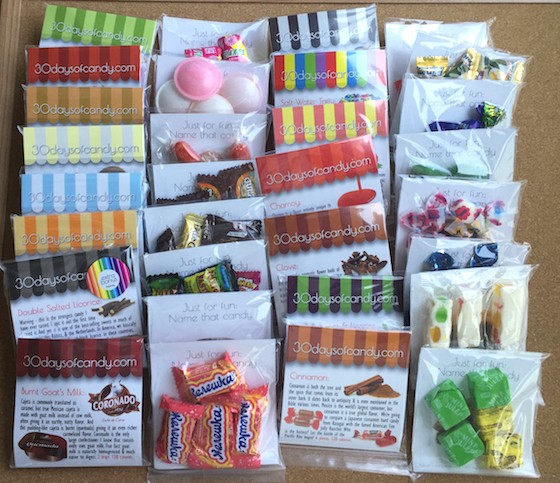 30 Days of Candy Subscription Box Review – July 2015