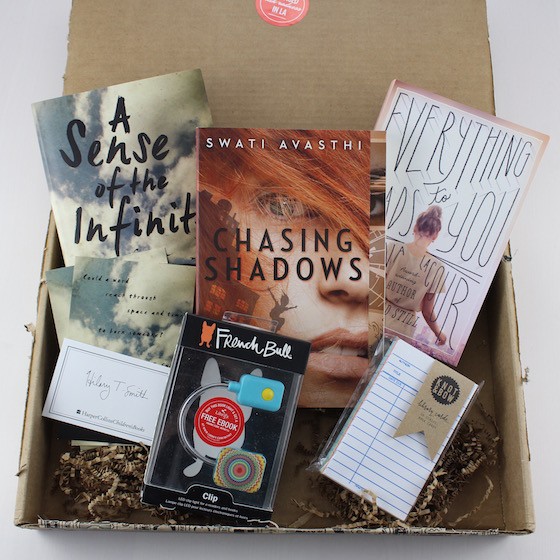 Book Riot: Young Adult Quarterly Subscription Review #BYA02 Items