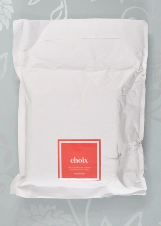 Choix Subscription Box Review - July 2015 - Package