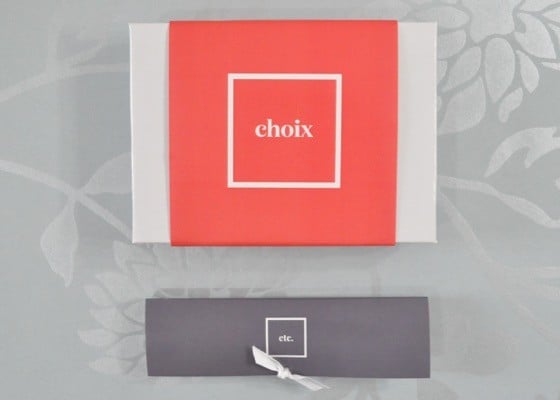 Choix Subscription Box Review - July 2015 - Presentation