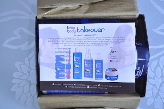 COCOTIQUE Beauty Box Review - July 2015 - Products