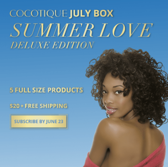 COCOTIQUE Beauty Box Review - July 2015 - ad