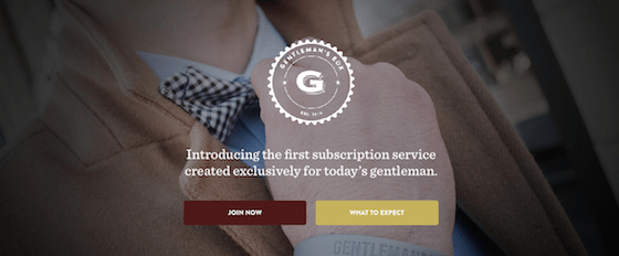 Gentleman's Box Subscription Box Review - July 2015 - SCREENSHOT1