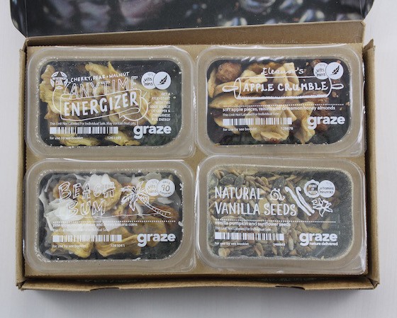 Graze Subscription Box Review + Free Box Coupon – June 2015 Items