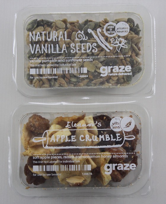 Graze Subscription Box Review + Free Box Coupon – June 2015 Seeds