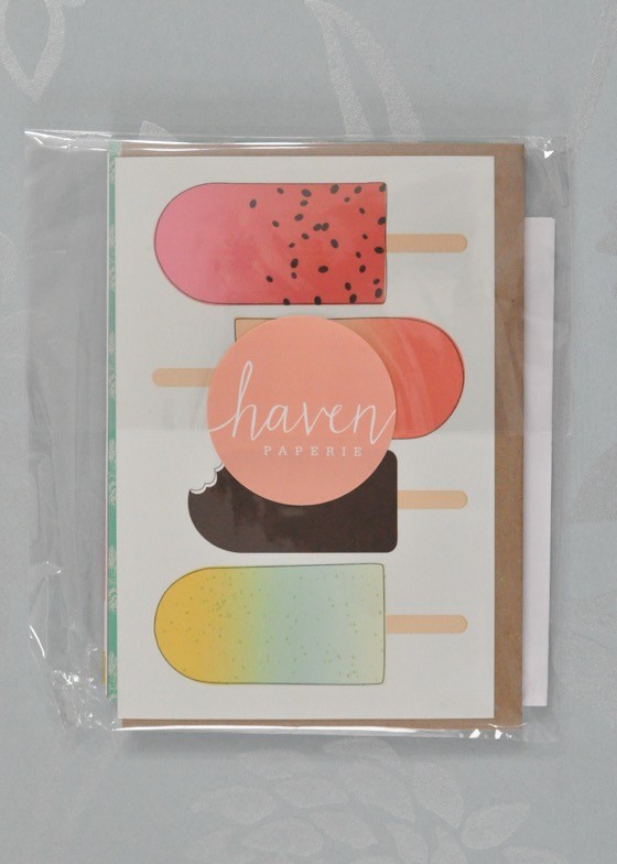 Haven Paperie Subscription Box Review -  July 2015 - all items