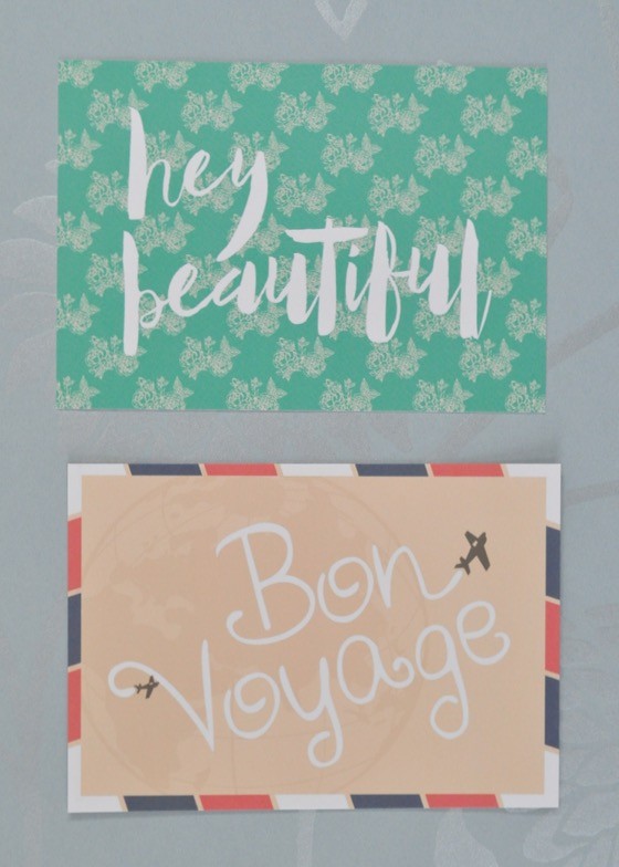 Haven Paperie Subscription Box Review -  July 2015 - beautiful voyage