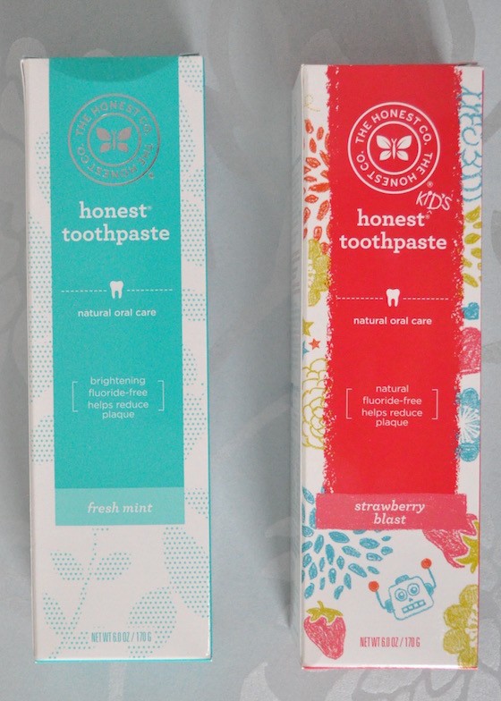 Honest Company Essentials Bundle Review – July 2015 - toothpaste
