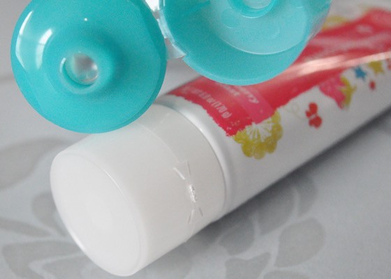 Honest Company Essentials Bundle Review – July 2015 - Toothpaste close up