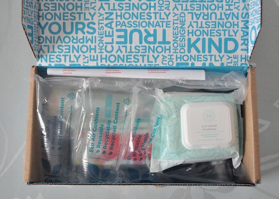 Honest Company Essentials Bundle Review – July 2015 - Items in box