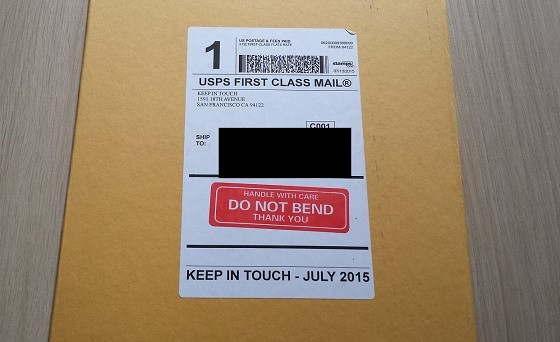 Keep in Touch Subscription Review – July 2015 - package