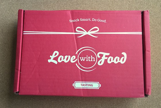 Love with Food Subscription Box Review & Coupon – July 2015 - Box