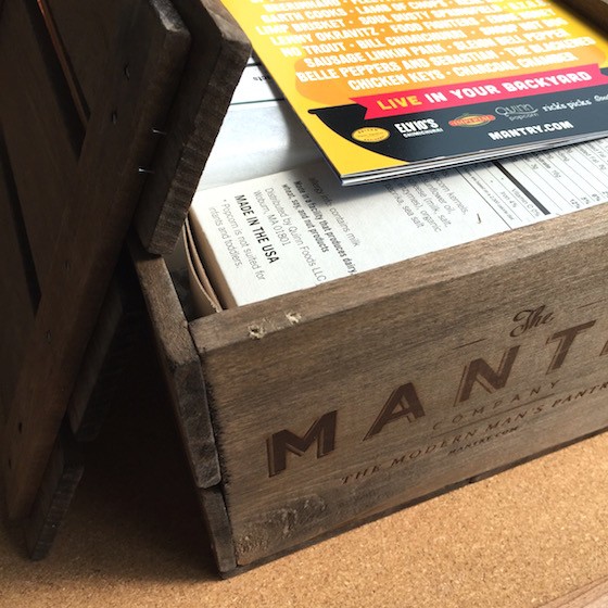 Mantry Subscription Box Review – July 2015 - Crate