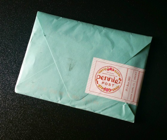 Pennie Post Subscription Review – July 2015 - box