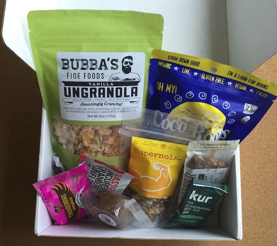 Paleo Life Box Subscription Box Review – July 2015 - Contents