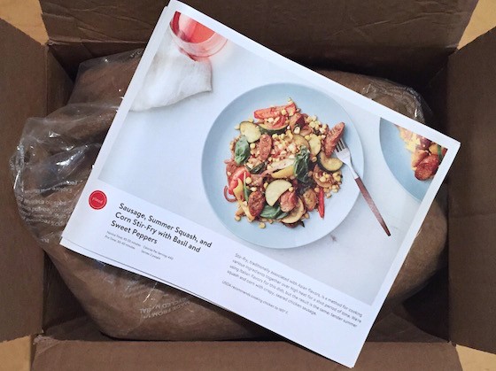 Plated Subscription Box Review – July 21, 2015 - Inside