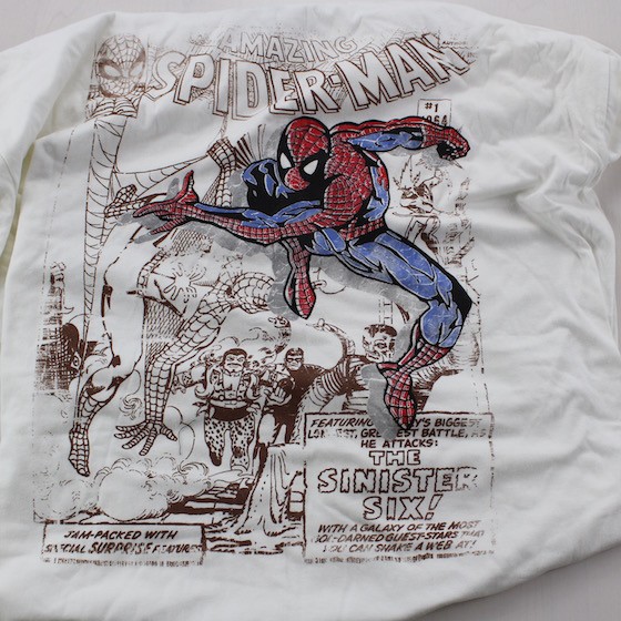 Power Up Box Subscription Box Review – June 2015 - Spider-Man T-Shirt