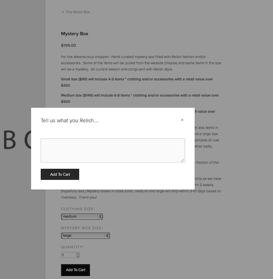 Relish Clothing Mystery Box Review - July 2015 - SCREENSHOT3